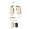 ALLUTHE Key Case, Men's, Women's, Compatible with Smart Keys, Leather,