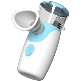 Levemolo Pulverizador para el cuidado de los ojos nano con capacidad 24ml para hidratación diaria en el hogar y trabajo compacto material ABS azul