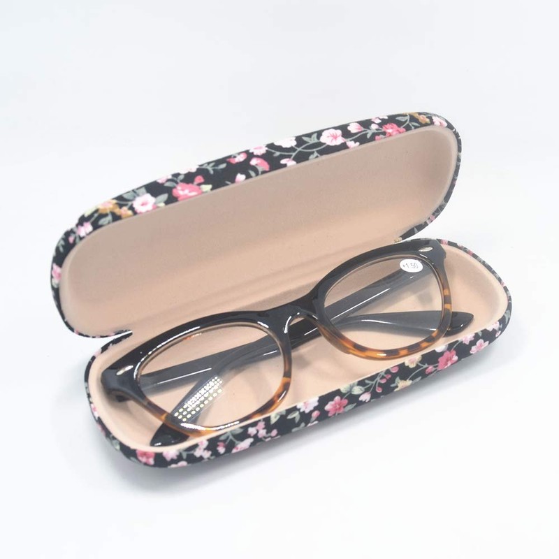 Yellowrock Handmade Floral Hard Glasses Case, Popular, Stylish, Glasses Box