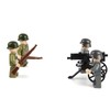 Huanmin Weapons Military Set for Figures, 50-Piece Soldier Play Set,