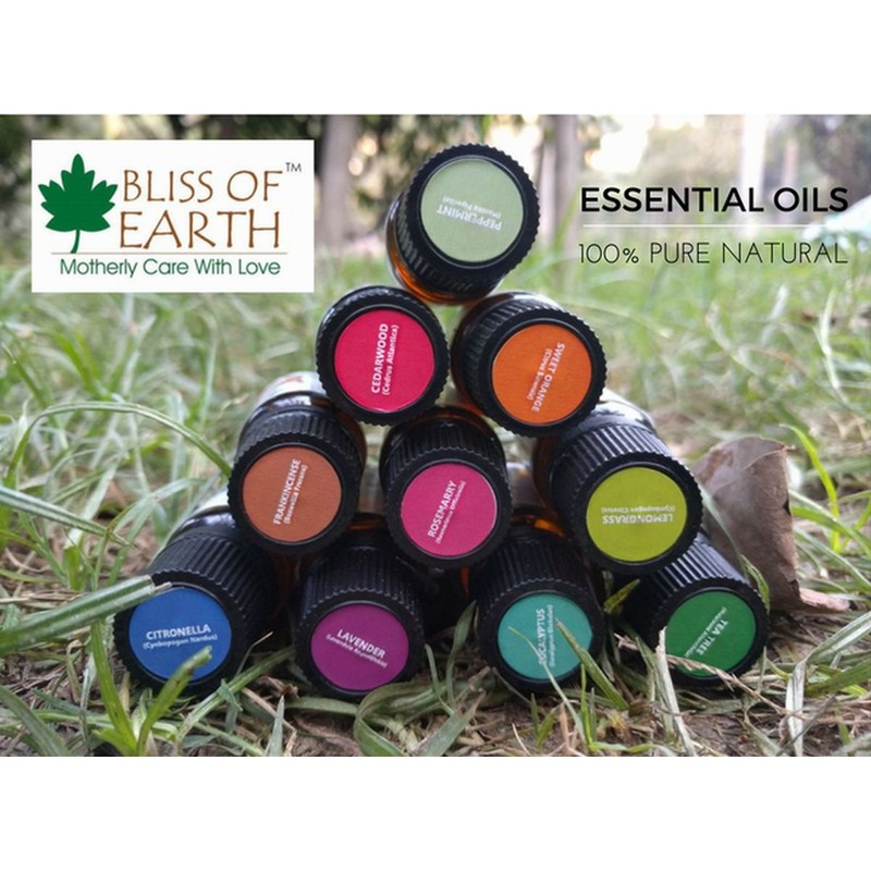 Bliss Of Earth 100% Pure Tea Tree Essential Oil -