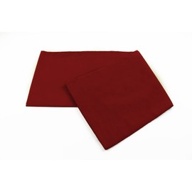 MoonRest %100 Cotton Body Pillow Protectors/Cover with Zipper (Burgundy, 21" X 54" with Zipper)