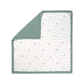 LÄSSIG Baby Blanket Swaddle Blanket Cuddly Soft Breathable Heavenly Soft Blanket Garden