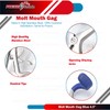 PRECISE CANADA Molt Mouth Gag Blue 4.5" Dental Instruments
