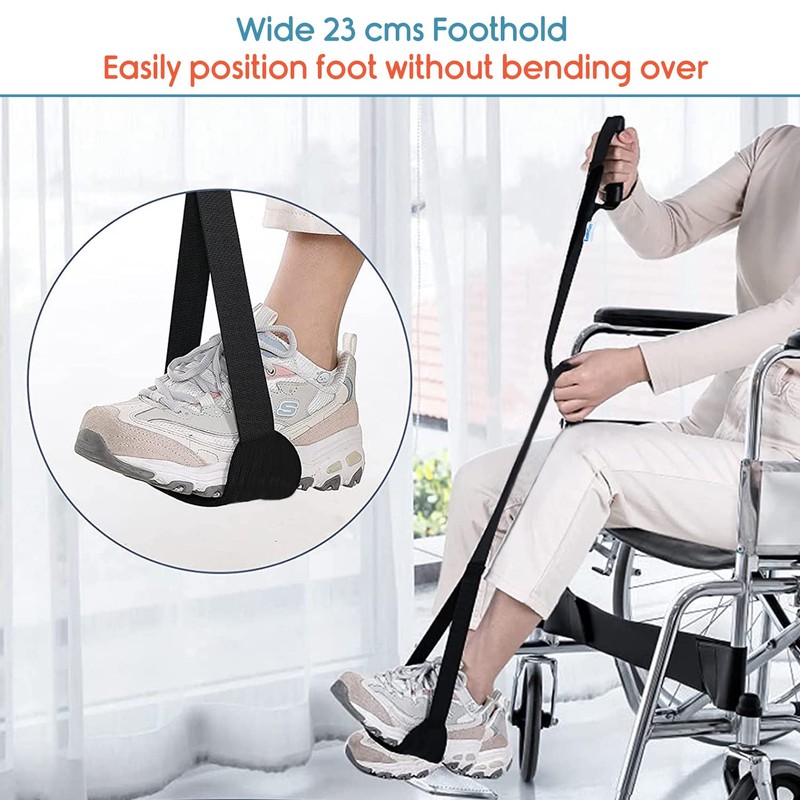KosmoCare Multi level Loop Leg Lifter with Padded Handgrips &