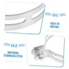 Mobestech Stainless Steel Motorcycle Exhaust Clamp for Bikes Hanger for