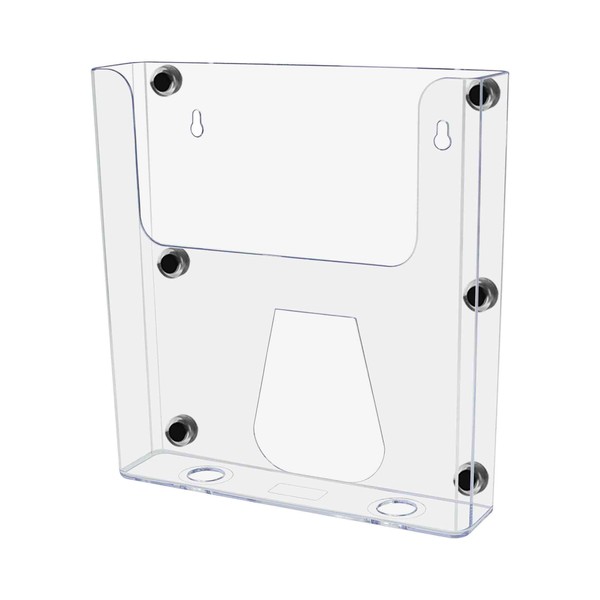 Marketing Holders 8.5"W Magazine Holder Brochure Magnetic Pamphlet Catalog Trifold