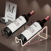 Metal Wine Rack Freestanding -Tabletop Wine Rack Holder - Countertop