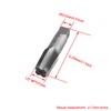 CNBTR 1/2" NPT Titanium High Speed Steel Right Hand Pipe