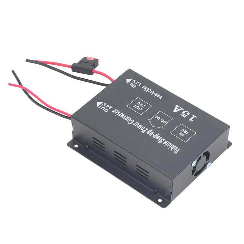 12V to 24V Voltage Converter 15A DC to DC Step