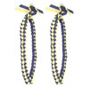 2Pcs Ribbon Leis Double Braided Necklace Graduation Congrats Accessory for