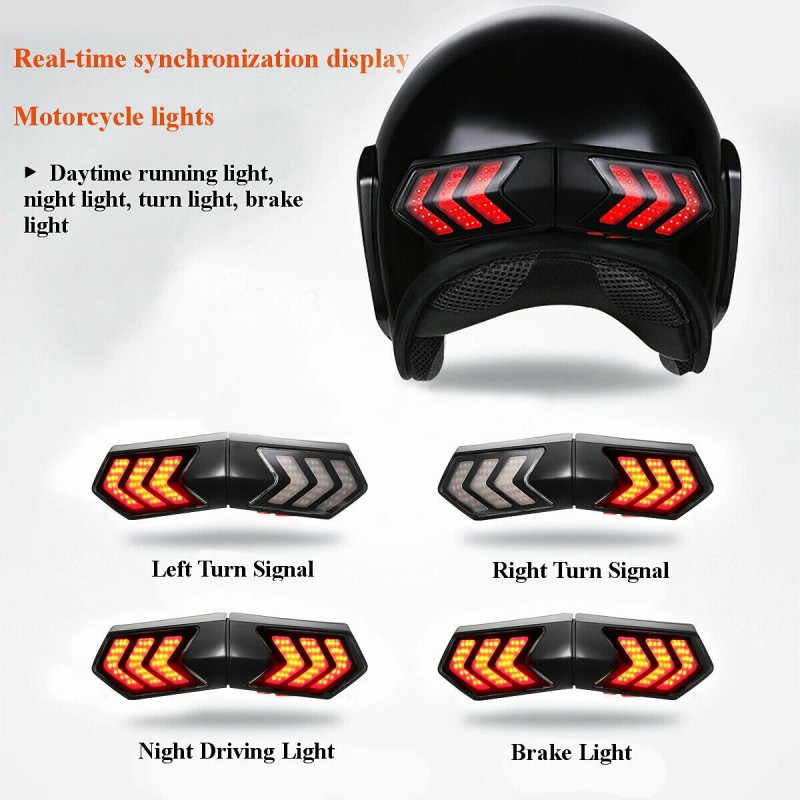 Sykik Rider SRHL2 wireless motorcycle helmet signal light for motorcycle