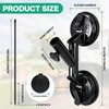 Suction Cup Flag Holder with Flag Pole for RV, 45