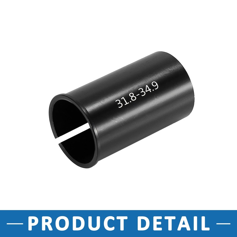 A ABSOPRO 31.8 to 34.9mm Bicycle Bike Seat Post Tube