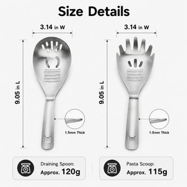 5-in-1 Multifunctional Spoon, Egg Separator, 304 Stainless Steel