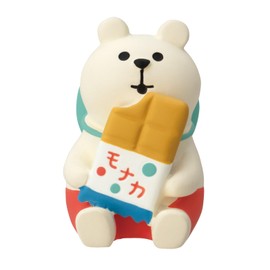 Decorle ZSV-38066D Ice Monaka Shirokuma (Approx. 1.0 x 1.4 x 1.6 x 1.6 inches (26 x 36 x 40 mm)