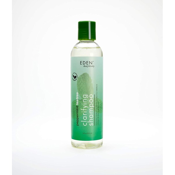 EDEN BodyWorks Peppermint Tea Tree Clear Shampoo, 8oz- Packaging May Vary