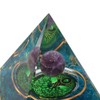 Crystal Pyramid 6CM Epoxy Positive Energy Generator Pyramid for Stress