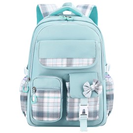 Maeau Kids' Backpack, Kids' Bag, For Kids, Girls, Juniors, A4 Compatible, Large Capacity, Cute, Elementary School Students, School Commutes, Excursions, Travel, Outdoors, Gift, blue