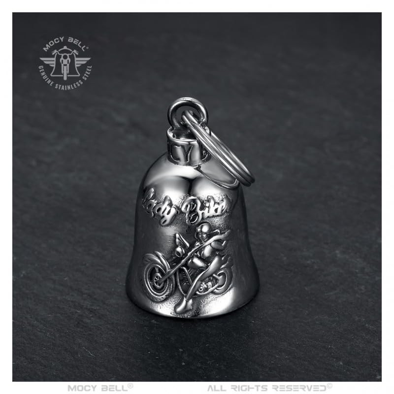 MOCY BELL - Clochette Moto Lady Biker Guardian Gremlin Mocy