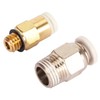5 Sets PC4 M6 Pneumatic Fitting Push to Connect PC4