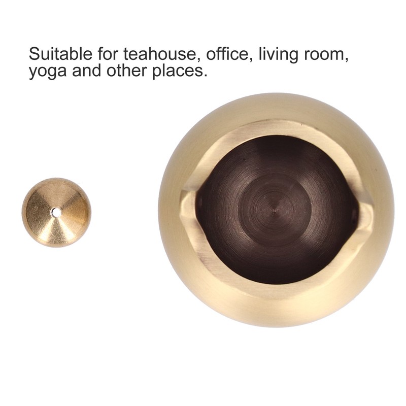 Mini Incense Burner Copper 3 Legs Incense Stick Holder for