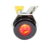 Alpinetech Black 16mm 5/8" 12V LED Metal Indicator Pilot Custom