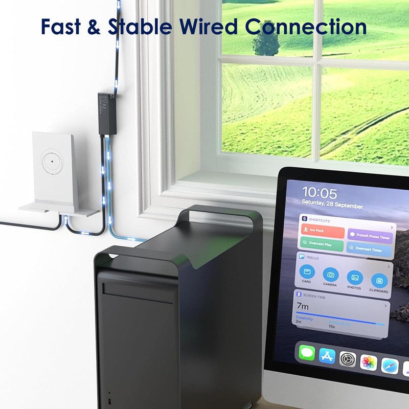 SEMTION Starlink Ethernet Adapter for Starlink Standard Actuated Gen 2