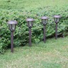 EXCMARK 10 Pack Solar Lights Outdoor Decorative Garden Yard Lights