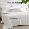 Bedsure Deep Pocket Full Size Sheets Set - 6 Piece,