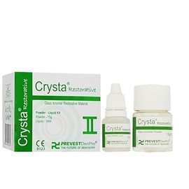 Green Velly Denpro Crysta Restorative II Aesthetic Fine Particle Glass lonomer Restorative Material
