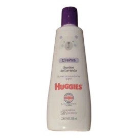 Huggies Crema + Shampoo 250ml + Jabón Sueños De Lavanda
