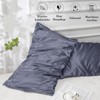 Vielit Set of 2 Satin Cushion Covers, 50 x 80