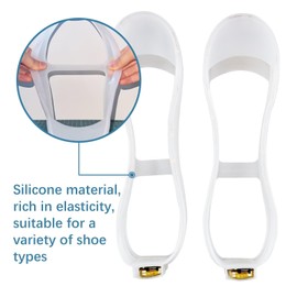 Kid Luminous Shoe Covers LED Shoe Lights for Boy Girl Light Up Glow Sneaker Accessories for Safety Night Running Walking Jogging