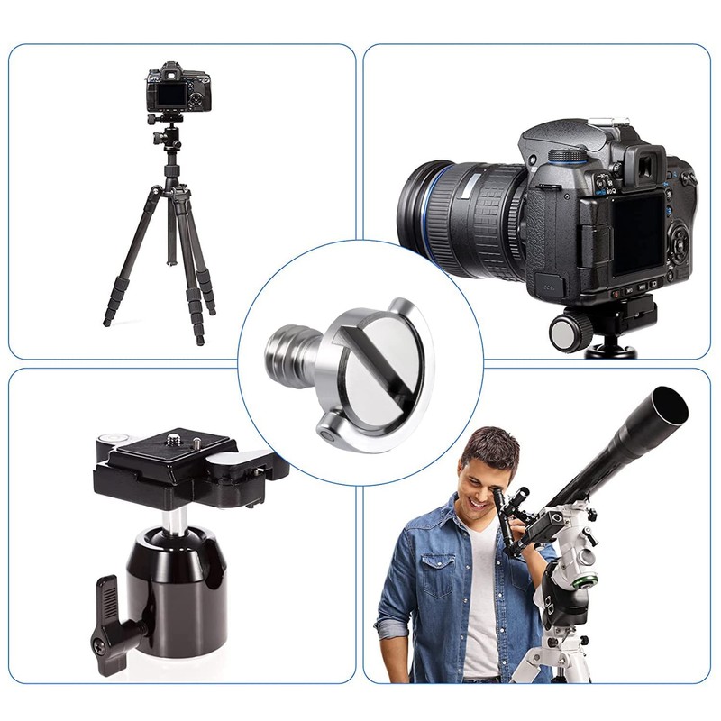 1/4 Inch Screws Camera Screw Camera Mounting Screw 5 Pieces