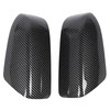 2PCS Side Mirror Cover Left Right Carbon Fiber Pattern 76201