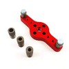 CarAngels Center Opening Drill Guide, Dowel Drilling Guide, Jig Adjustable,