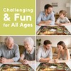 CREAFOMIFE 1000 Piece Jigsaw Puzzle for Adults Flower House