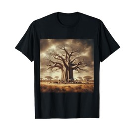 Baobab Tree Africa Madagascar Australia Adansonia T-Shirt