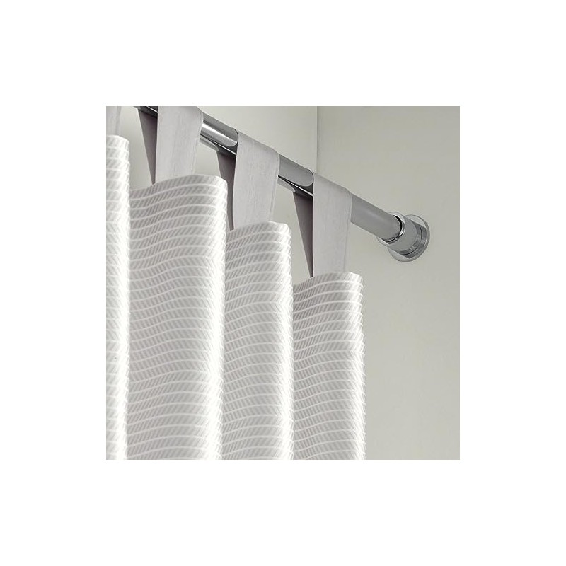 GARDINIA Wall Bracket for Curtain Rods with Diameter 25 mm,