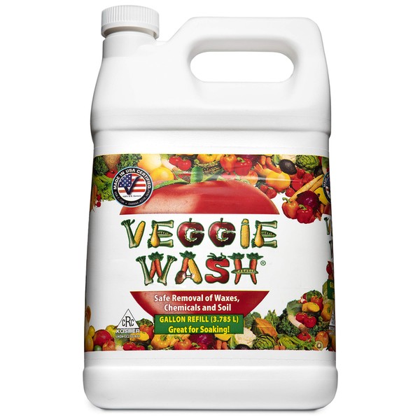 Veggie Wash All Natural Fruit and Vegetable Wash, 1-Gallon (654912964)