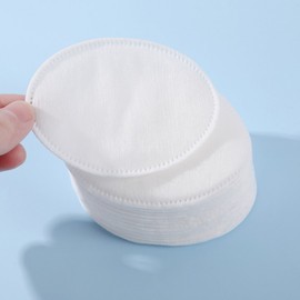 Skin Pack Cotton Pads, Thick Round Multifunctional Disposable Absorbent Wet Compressed Cotton Pads for Eyes - Free Size, 10 Sheets Count 15ea