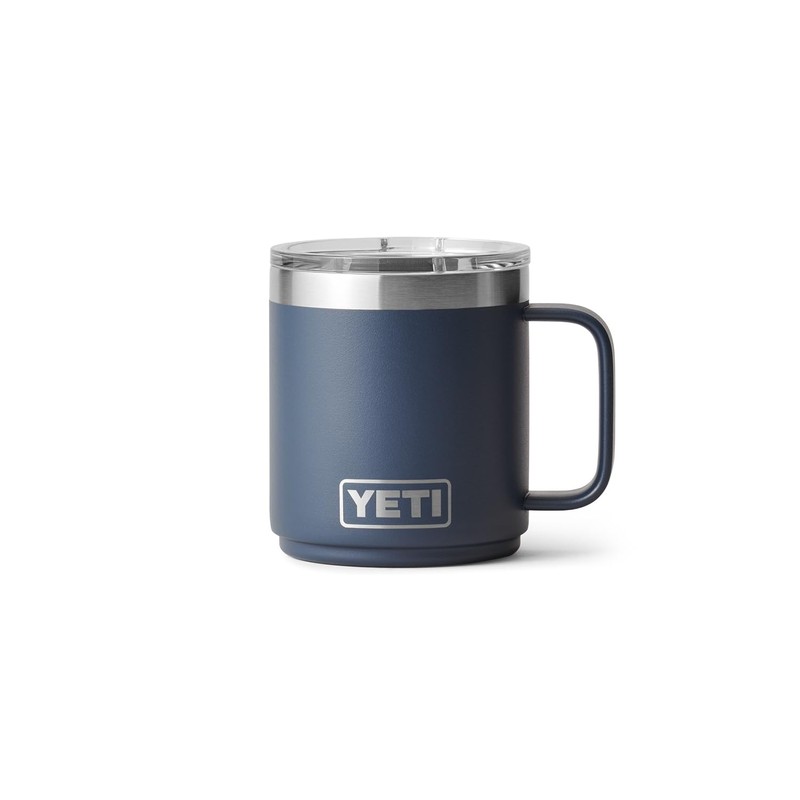 YETI Rambler 10 oz Ceramic Lined Stackable Mug, Vacuum Insulated,