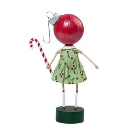 ESC Lori Mitchell Christmas Betsy Bauble Figurine, 6.5 Inches Tall, Multicolor