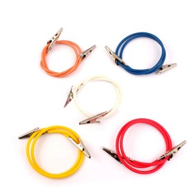 AAProTools Bib Clips Flexible Chain Napkin Holder, Baby Silicone Patient Crocodile Clip