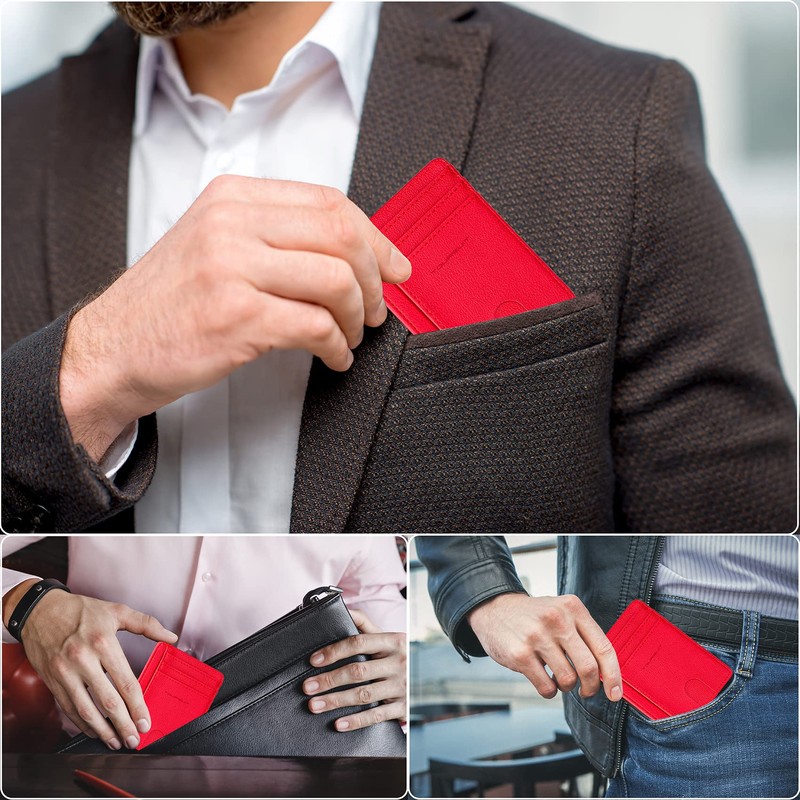TOURSUIT Travel Minimalist Slim Front Pocket Wallet for Men Women,