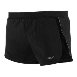 Joluvi Unisex Meta shorts, black/black