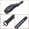 GORGECRAFT 2Pcs Rubber Tension Strap Utility Strap Black Multifunctional Quick