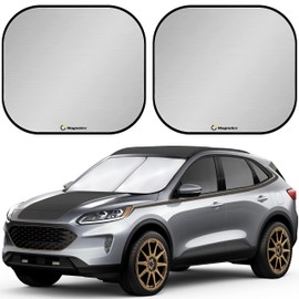 Magnelex Windshield Sun Shade - Reflective Fabric Blocks Sun and Keeps Your Vehicle Cool, Foldable Sun Shield for Car Sunshade