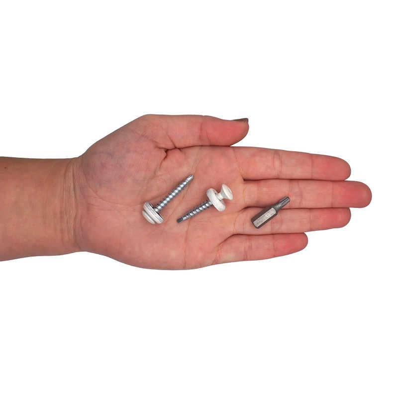 SKIR'CO Pack of 150 Roofing Screws 4.8 x 35 mm